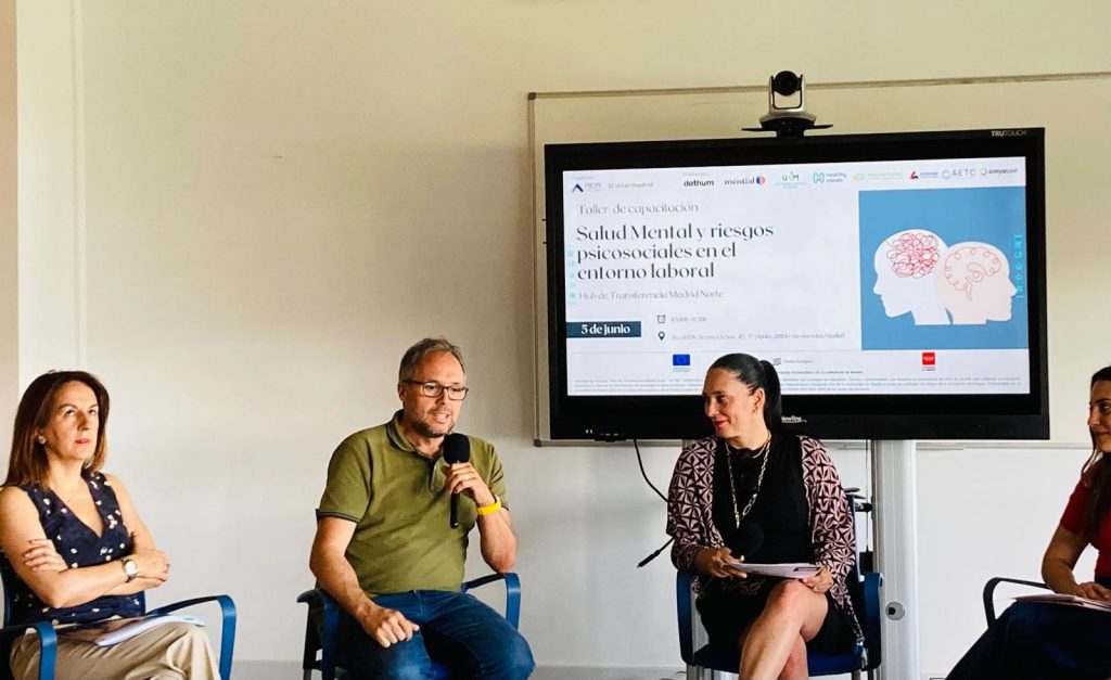 Salud mental en el trabajo: claves en el Hub de Transferencia Madrid Norte